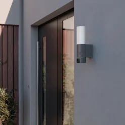 Væglampe Med Sensor ^ STEINEL LED-sensorlampe L 625 CAM SC, kamera, IP44