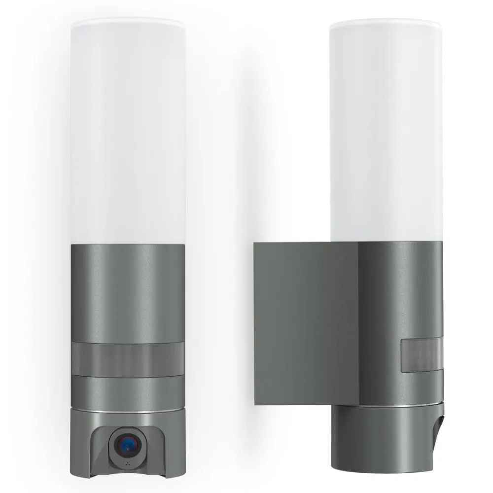 Væglampe Med Sensor ^ STEINEL LED-sensorlampe L 625 CAM SC, kamera, IP44