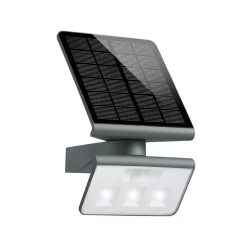 STEINEL Solcelle Lampe Med Sensor|Væglampe Med Sensor > LED-solcellelampe XSolar L-S One, antracit, sensor