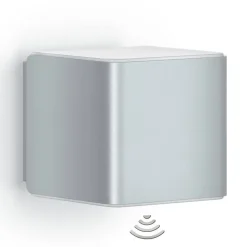 STEINEL Væglampe Med Sensor|Væglamper > L 840 SC Sensor udendørs væglampe, sølv