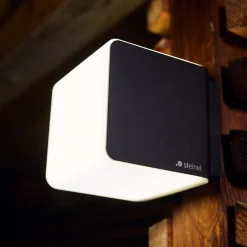 Væglampe Med Sensor|Væglamper ^ STEINEL L 835 SC Sensor udendørs væglampe antracit