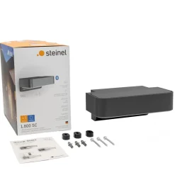 Væglampe Med Sensor|Væglamper ^ STEINEL L 800 SC udendørs LED-væglampe med sensor, antracit