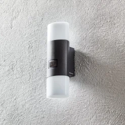 STEINEL Væglampe Med Sensor|Væglamper > L 910 S LED-væglampe, sensor, antracit