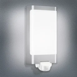 STEINEL Væglampe Med Sensor > L 240 S LED-væglampe Sensor, stål