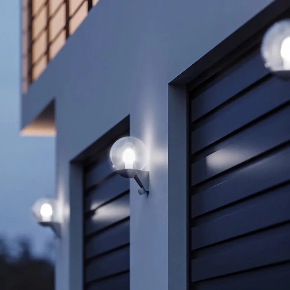 STEINEL Væglampe Med Sensor|Væglamper > L 585 S sensor udendørs væglampe, antracit