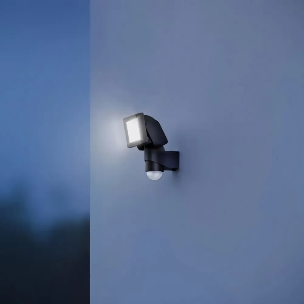 Væglampe Med Sensor|Udendørs Spot ^ STEINEL LS 150 S udendørsspot, sensor, sort