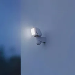 Væglampe Med Sensor|Udendørs Spot ^ STEINEL LS 300 S udendørs vægspot, sensor, hvidt