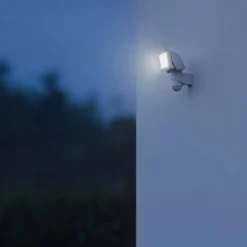 Væglampe Med Sensor|Udendørs Spot ^ STEINEL LS 150 S udendørs vægspot, sensor, hvidt