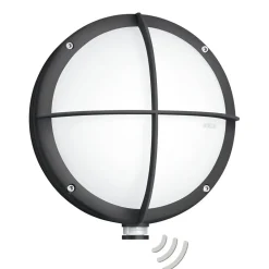 Væglampe Med Sensor ^ STEINEL L 331 S udendørs væglampe, sensor, gitter
