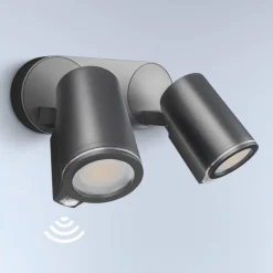 STEINEL Væglampe Med Sensor|Udendørs Spot > Spot Duo S LED-spot, 2 lyskilder
