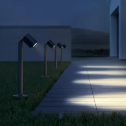 Sokkellamper Med Sensor|Sokkellamper ^ STEINEL Spot Way SC LED-sokkellampe