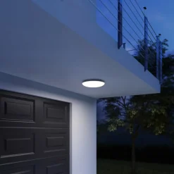 Udendørs Loftlamper ^ STEINEL Vario Quattro Pro loftlampe, hvid 4.000 K