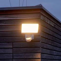 STEINEL Væglampe Med Sensor|Udendørs Spot > XLED Home 2 S udendørsspot, sensor, hvidt