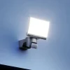 Væglampe Med Sensor|Udendørs Spot ^ STEINEL XLED Home 2 S udendørsspot, sensor, grafit