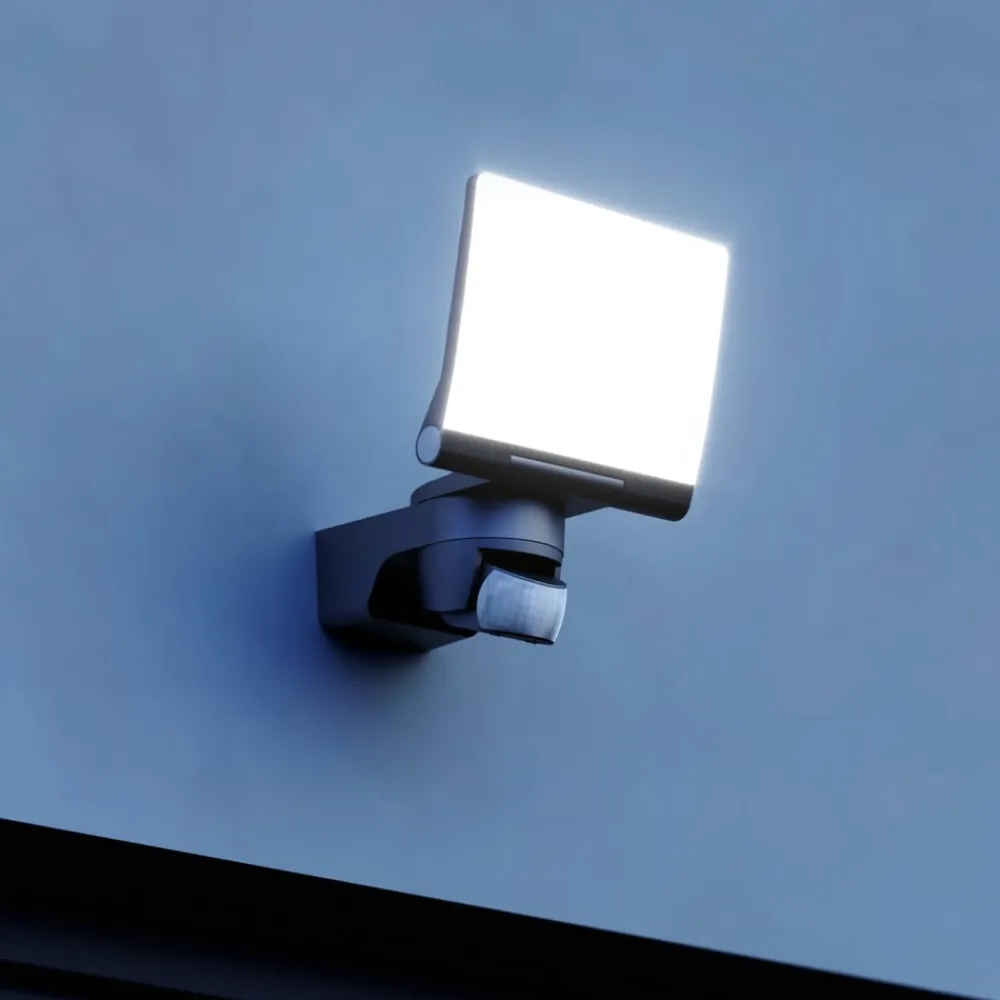 STEINEL Væglampe Med Sensor|Væglamper > XLED Home 2 XL S sensorspot, sort
