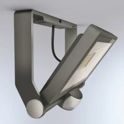 Væglampe Med Sensor|Udendørs Spot ^ STEINEL XLED One S spot, antracit, 20x23x19
