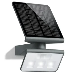 Solcelle Lampe Med Sensor|Væglampe Med Sensor ^ STEINEL XSolar L-S Professionel LED-sensorspotlight