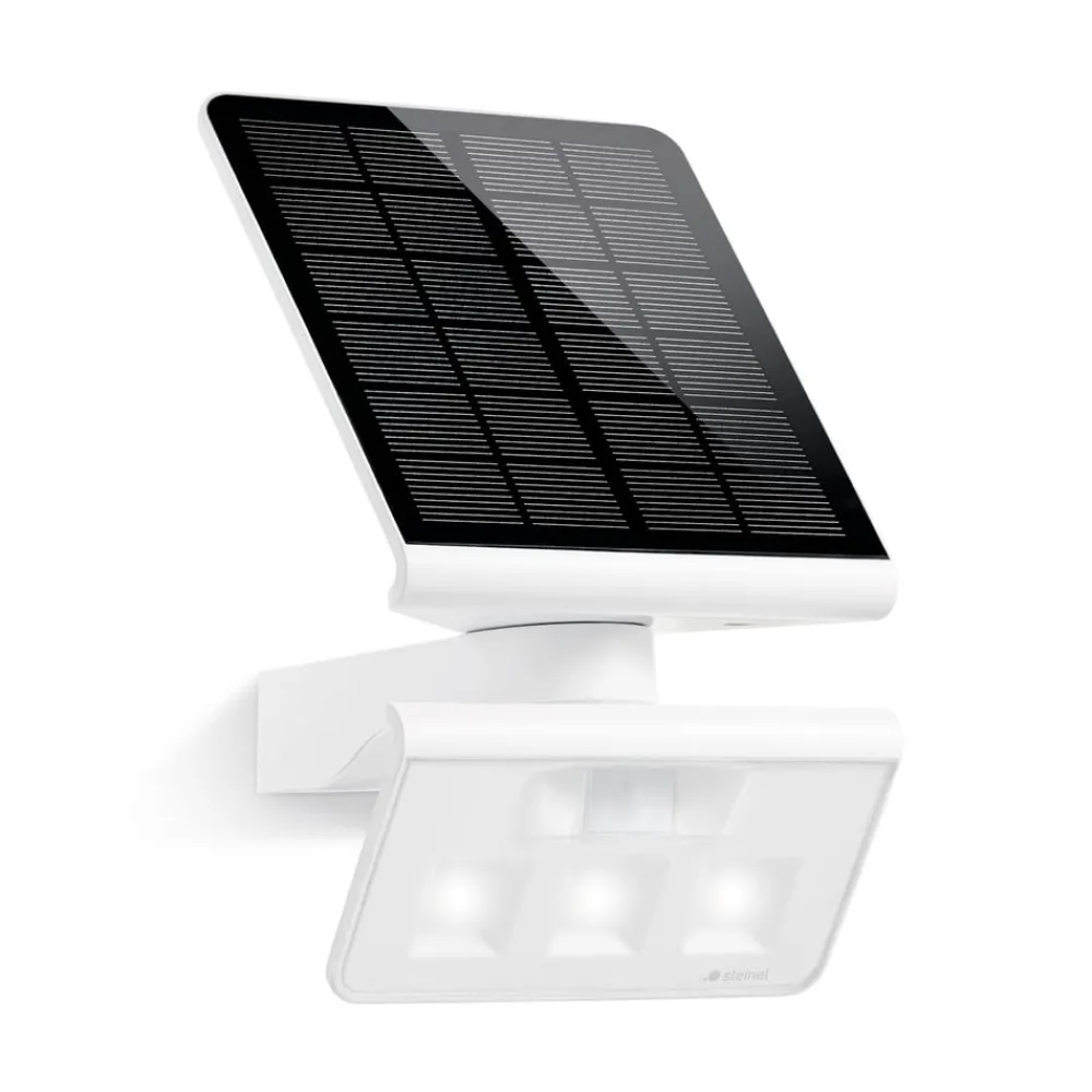 Solcelle Lampe Med Sensor|Væglampe Med Sensor ^ STEINEL XSolar L-S solcelledrevet LED-udendørs væglampe, hvid
