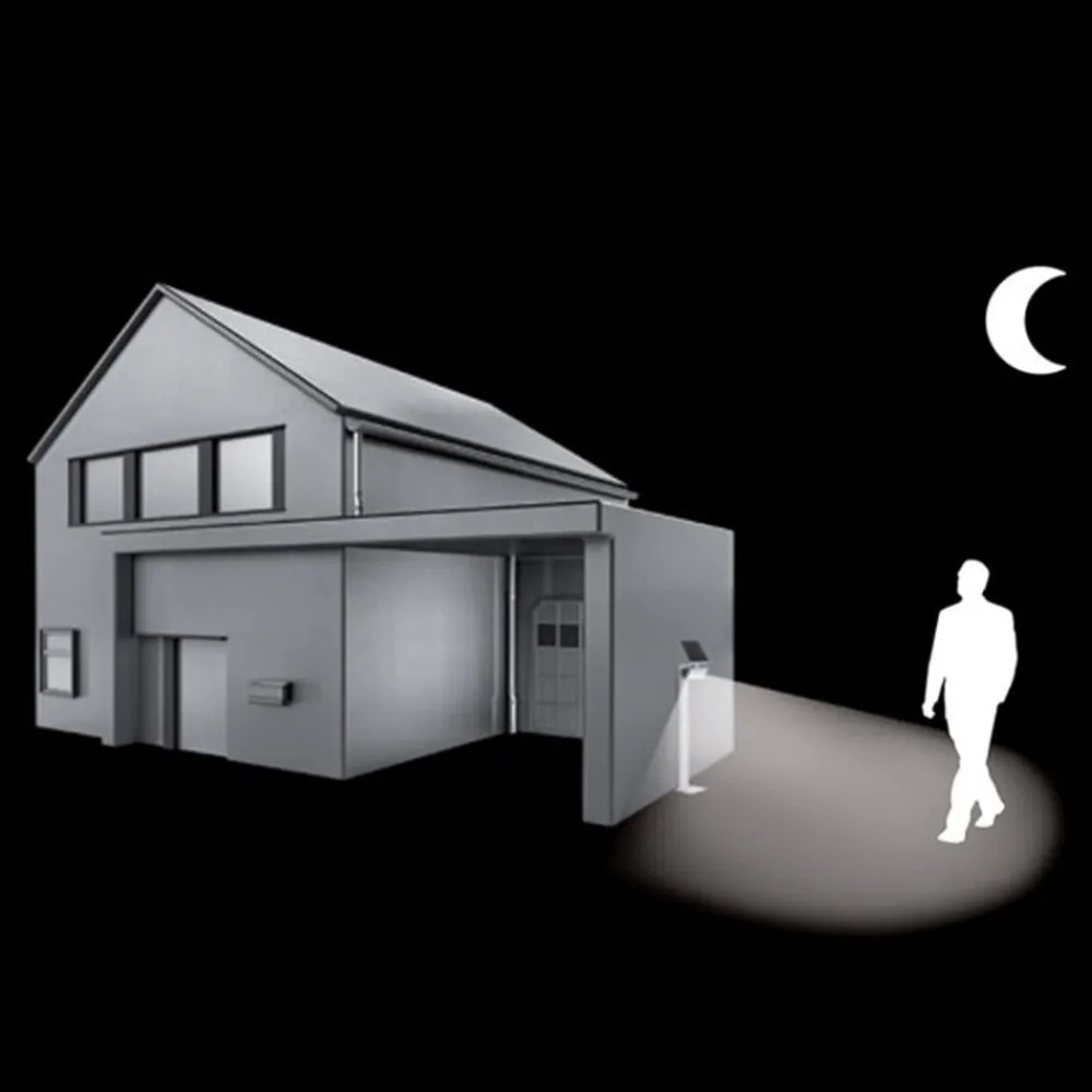 Solcelle Lampe Med Sensor|Gadebelysning ^ STEINEL XSolar Professional LED sensor vejlampe