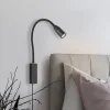 FISCHER & HONSEL Pendellamper|Væglamper > Sten LED-væglampe med bevægelsesstyring, sort