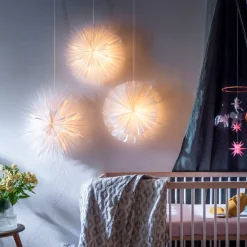 STERNTALER Julepynt|Vinduesdekoration > 2022 3D-papirstjerne Ø 45 cm hvid