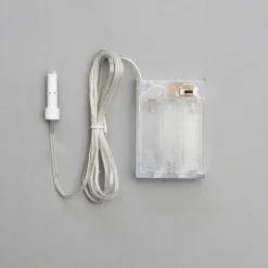 STERNTALER Julepynt|Vinduesdekoration > LED-stjerne, gul, Ø 8 cm, 18 takker, IP44 batteri