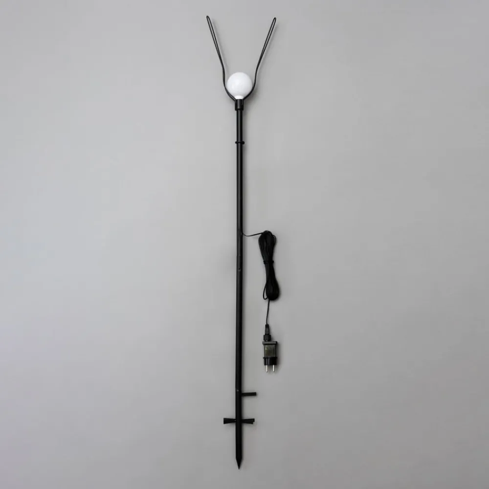 Dekorationsbelysning|Julepynt ^ STERNTALER LED-stjerne IP44 stander Ø 100 cm hvid