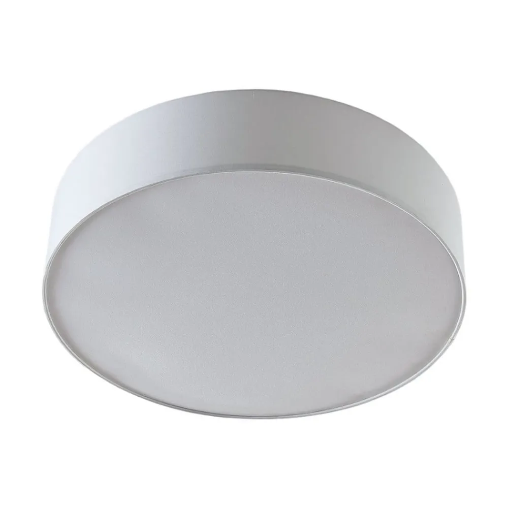Lindby Gang|Loftlamper > Stof-loftlampe Gordana i hvid, 57 cm