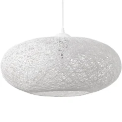 EGLO Pendellamper > Stof-pendellampe Campilo i hvid