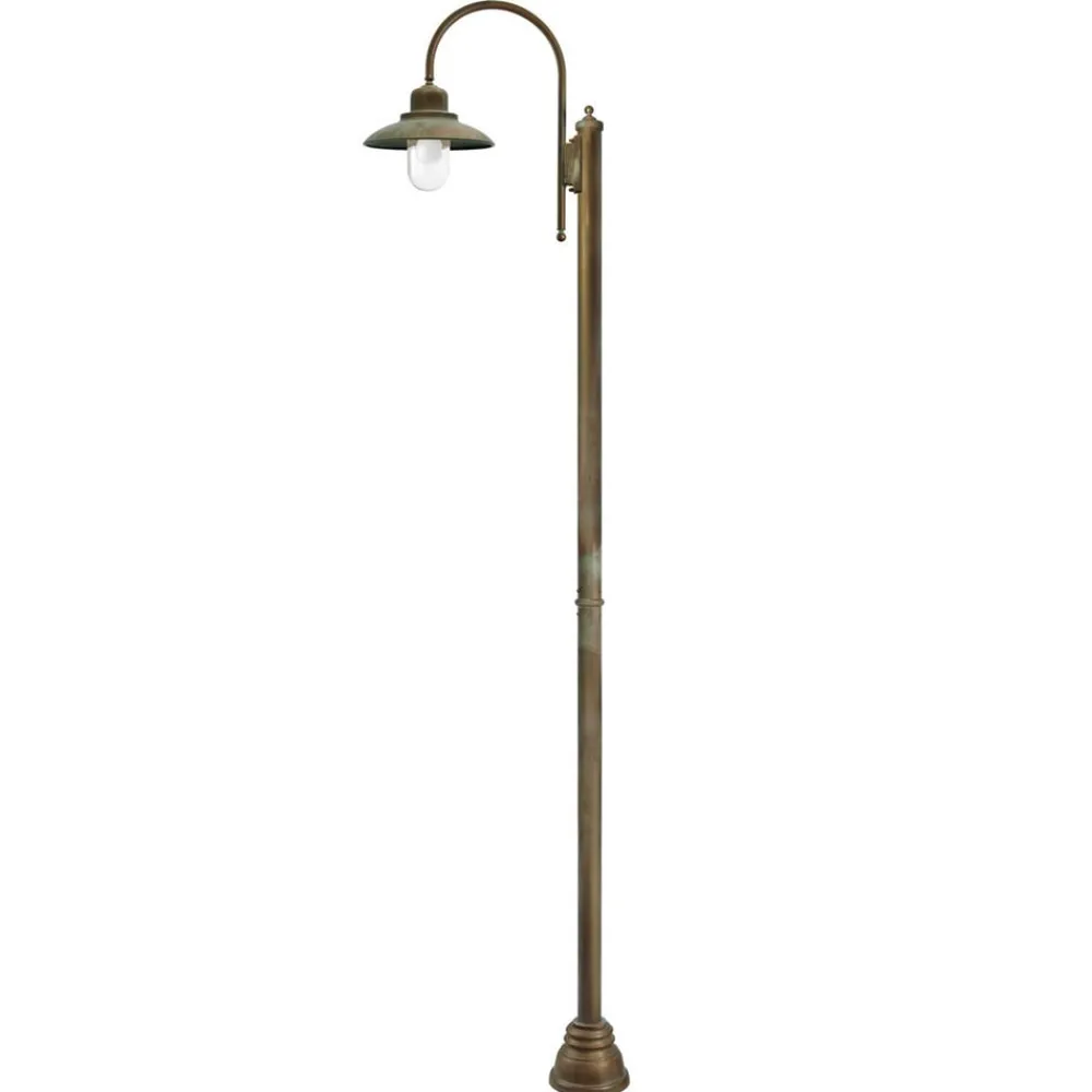 Lygtepæle ^ Moretti Luce Stolpelampe Casale 270 cm 1-lys