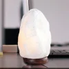 Globo Dekorationsbelysning|Bordlamper > Stone bordlampe, saltkrystal, hvid