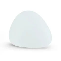 Nowodvorski Lighting Terrassebelysning > Stone S udendørslampe, 45 x 30 cm, hvid, plast, IP44