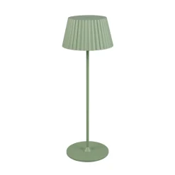 Reality Leuchten Terrassebelysning > Suarez LED-bordlampe, grøn, højde 39 cm, metal