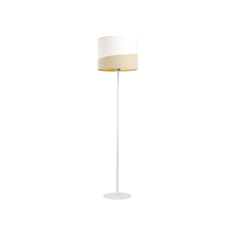 Gulvlamper|Gulvlamper ^ Maco Design Susan gulvlampe, hvid/beige/guld