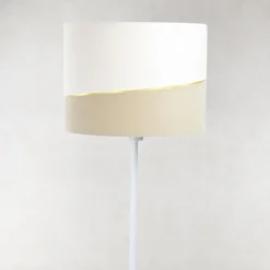 Gulvlamper|Gulvlamper ^ Maco Design Susan gulvlampe, hvid/beige/guld