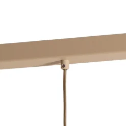 Pendellamper ^ Luminex Sven hængelampe, 4 lyskilder, beige, stål