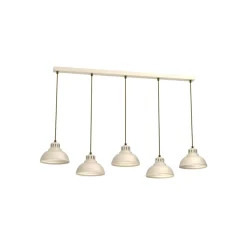 Luminex Pendellamper > Sven hængelampe, 5 lyskilder, beige, stål