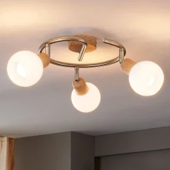 Lindby Gang|Loftlamper > Svenka loftlampe, rondel, 3 lyskilder