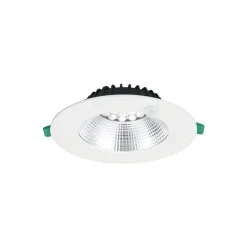 Indbygningsspots ^ Sylvania LED-downlight Insaver Slim, IP44, Ø 17,5 cm, sensor