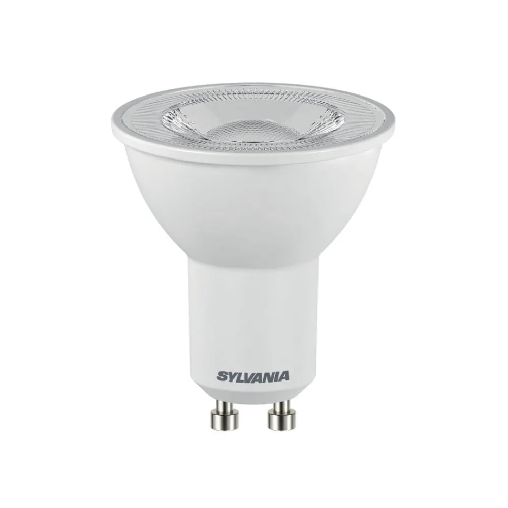Sylvania Led Pærer > LED-reflektorpære GU10 7W 3.000K 36° 610 lm hvid