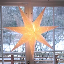 STAR TRADING Dekorationsbelysning|Julepynt > Syvtakket dekorationslampe Sensy Star