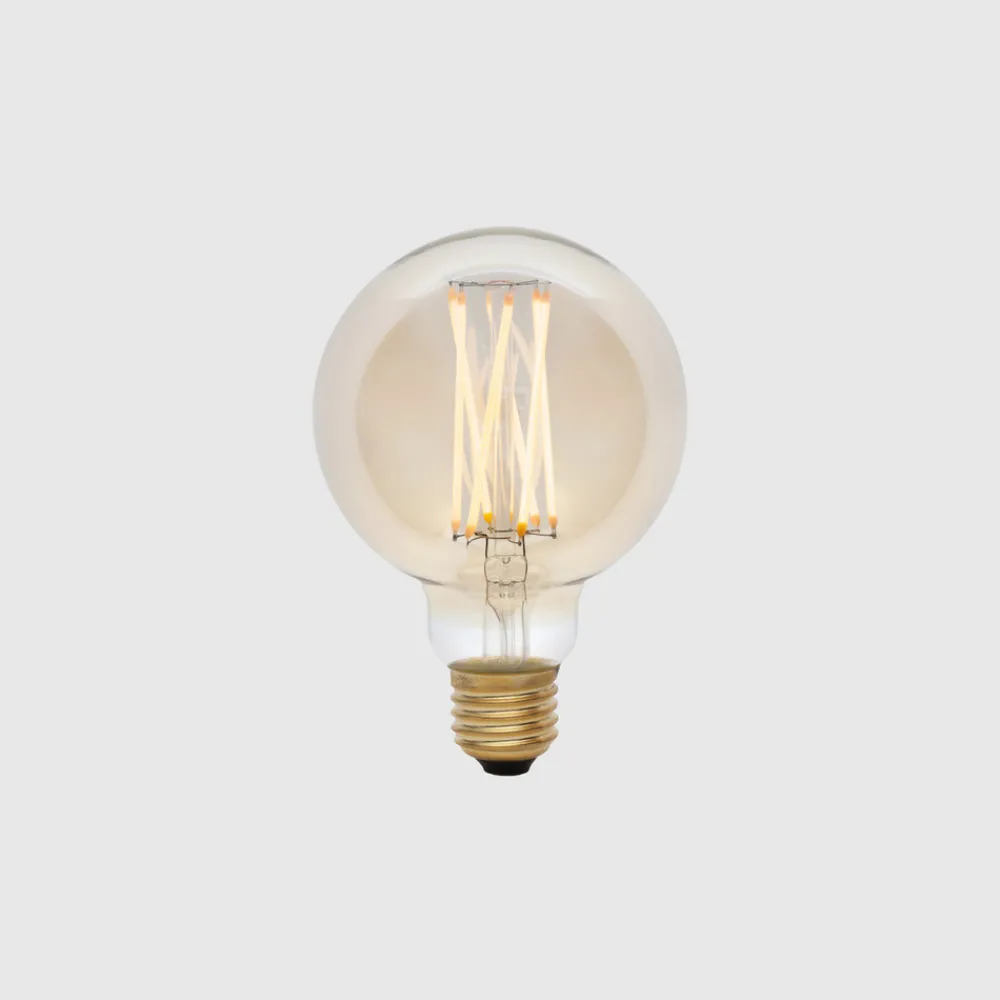 Tala Led Pærer > globepære G95 Filament E27 6W 2200K 420 lm dæmpbar.