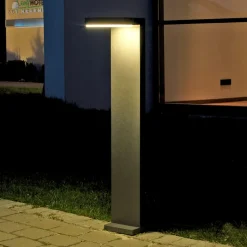 Gadebelysning ^ Albert Leuchten Tamar LED-stibelysning i aluminium i antracit
