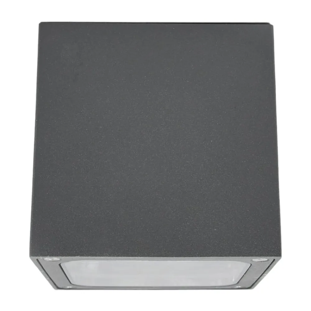 Udendørs Loftlamper ^ Lucande Tanea - LED loftlampe i terningform, IP54