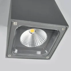 Udendørs Loftlamper ^ Lucande Tanea - LED loftlampe i terningform, IP54