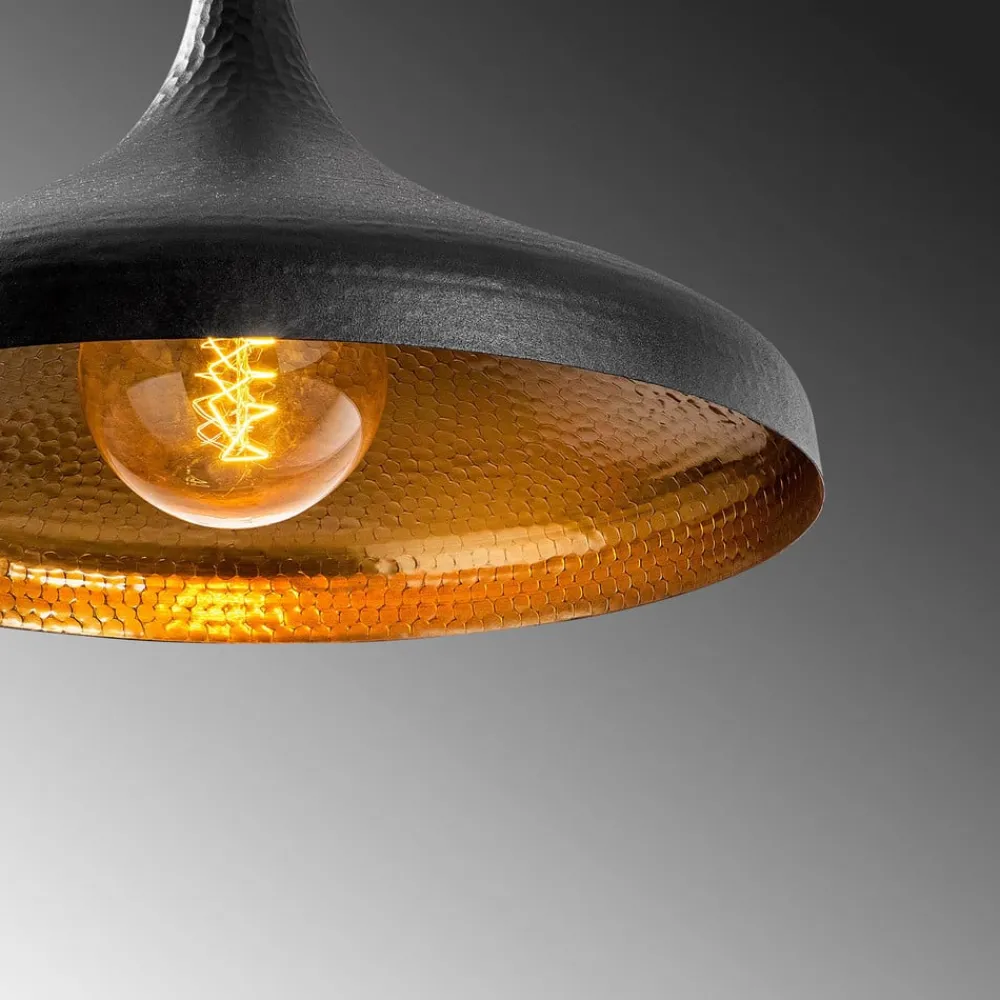 Opviq Pendellamper > Tattoo 2641 hængelampe, Ø36cm, sort/guld