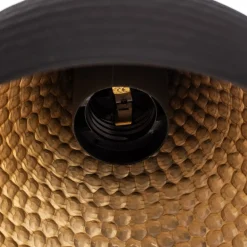 Pendellamper ^ Opviq Tattoo 6221 hængelampe 7 lyskilder sort/guld