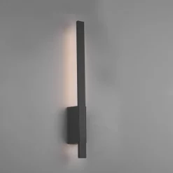 Trio Lighting Væglamper > Tawa udendørs LED-væglampe af aluminium, antracit