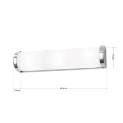 ORION Væg- Og Spejllamper > Tea væglampe, 41 cm, krom