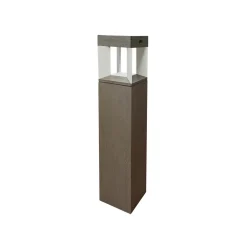 Solcelle Lampe Med Sensor|Solcellelamper ^ Les Jardins Teckalu LED-vejlampe solcelle sensor teak/hvid